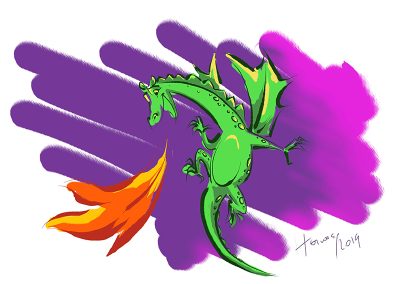 Fire-breathing Leopold